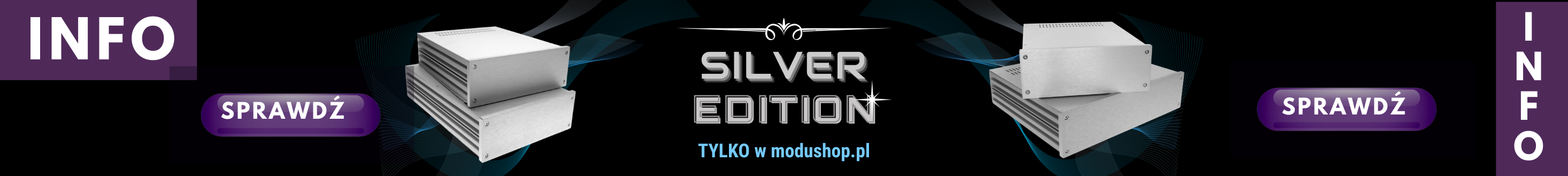 Obudowy Galaxy Silver, wersja limitowana