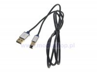 Kabel USB 2.0 A/A 1.5m Premium [USB2-A/A-1.5M]