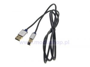 Kabel USB 2.0 A/B 1.5m Premium [USB2-A/B-1.5M]
