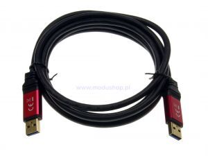 Kabel USB 3.0 A/A 2m Premium [USB3-A/A-2M]