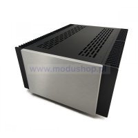 Obudowa MONOBLOCK 4U - 1MONO04400B/4XH - panel 10mm - SREBRNY